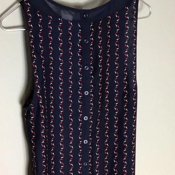Cooperative > Navy Sleeveless Dress Medium - Picture 8 of 8